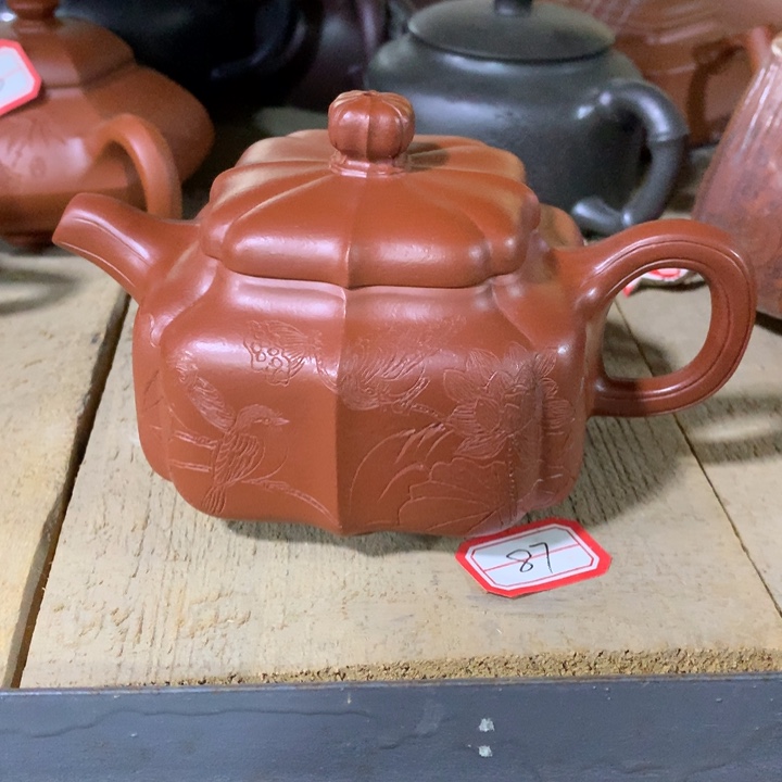 紫砂茶壶原矿手工154
