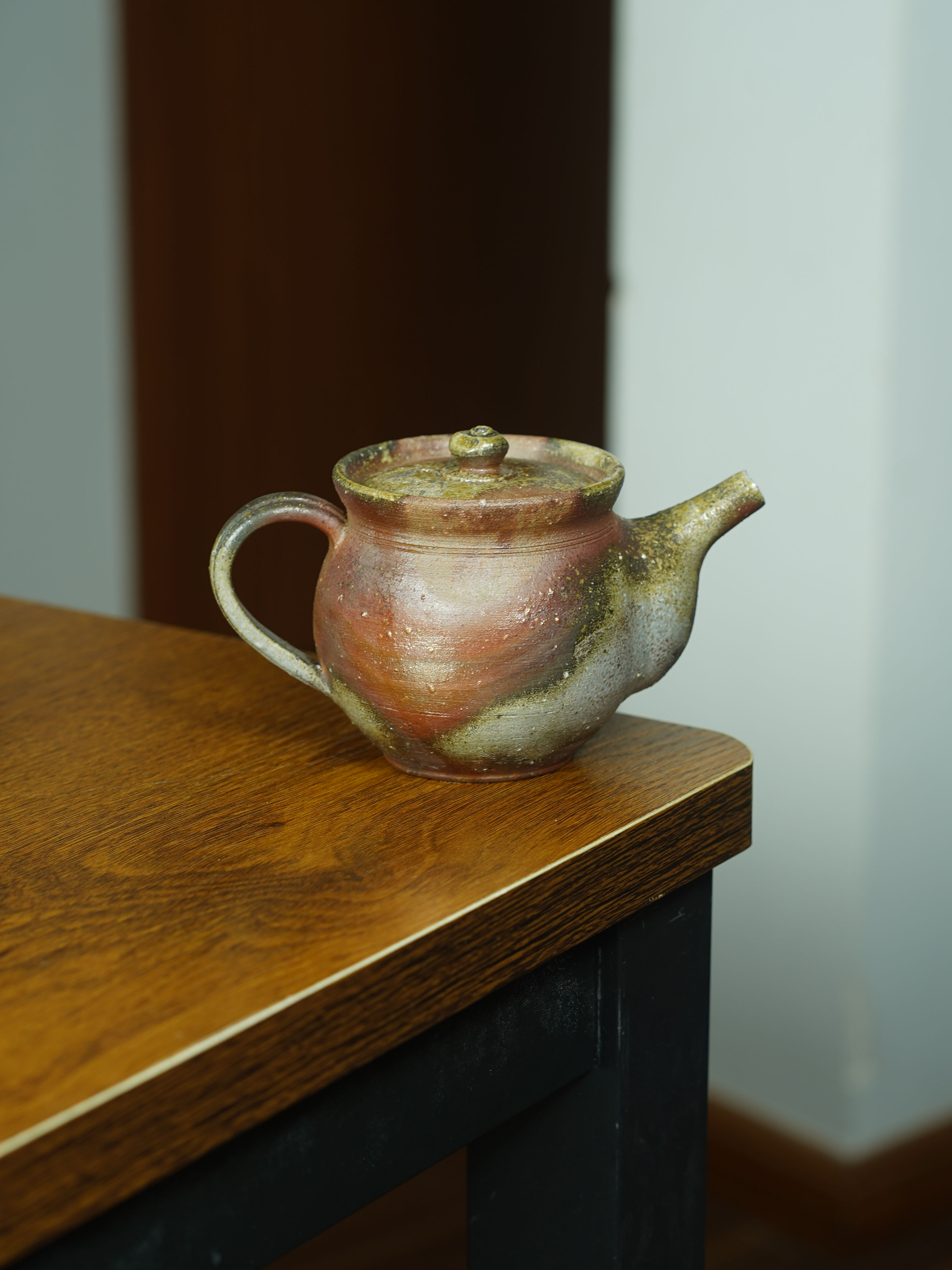 伊禾集物 日本备前烧原田陶月 茶壶 泡茶器 茶道 零配