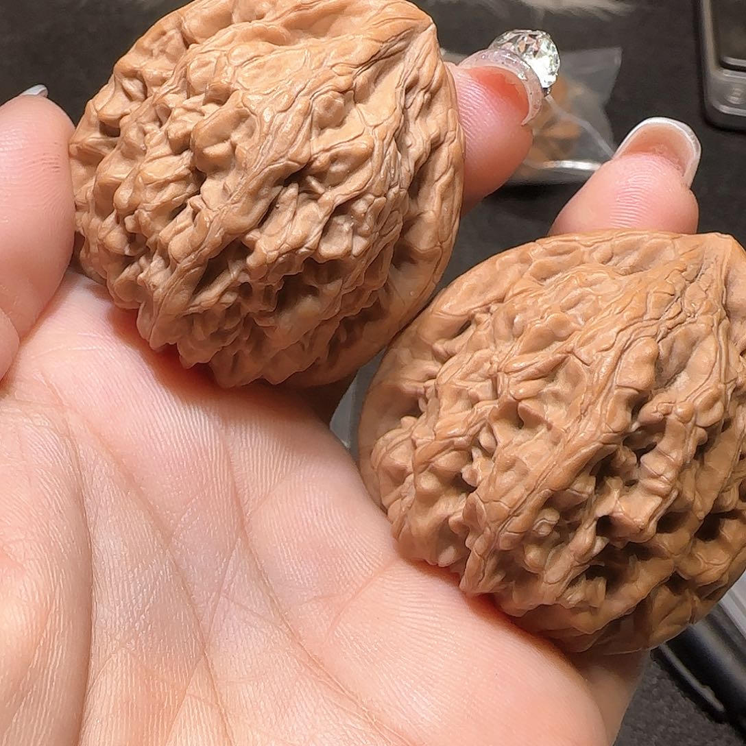 文玩核桃吊坠42蓟县虎头王全