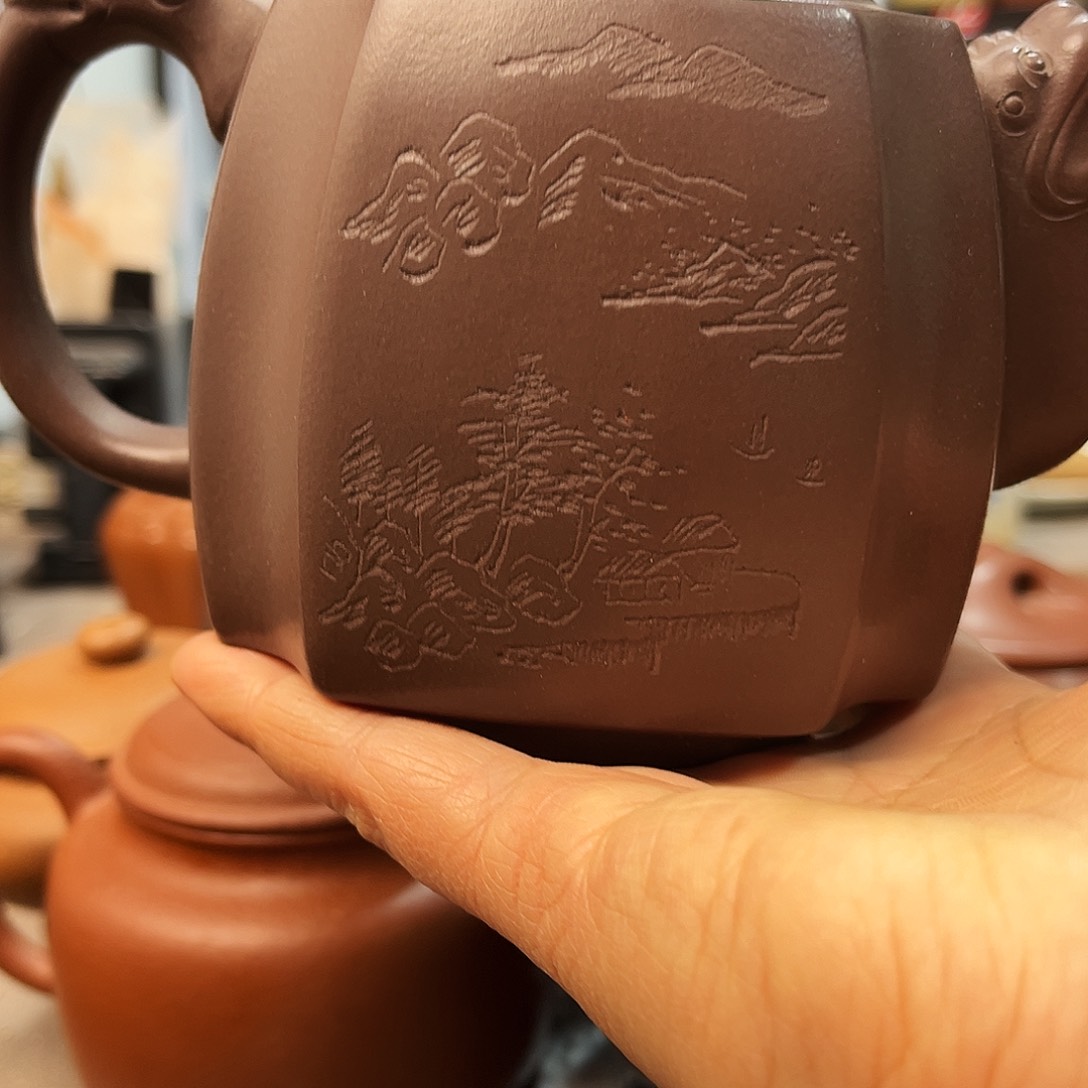 紫砂茶壶全手工制作