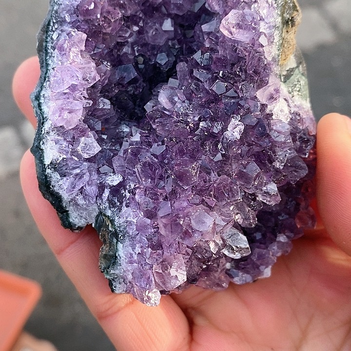 【闪购商品】紫晶珠宝半成品银S925镶嵌紫水晶