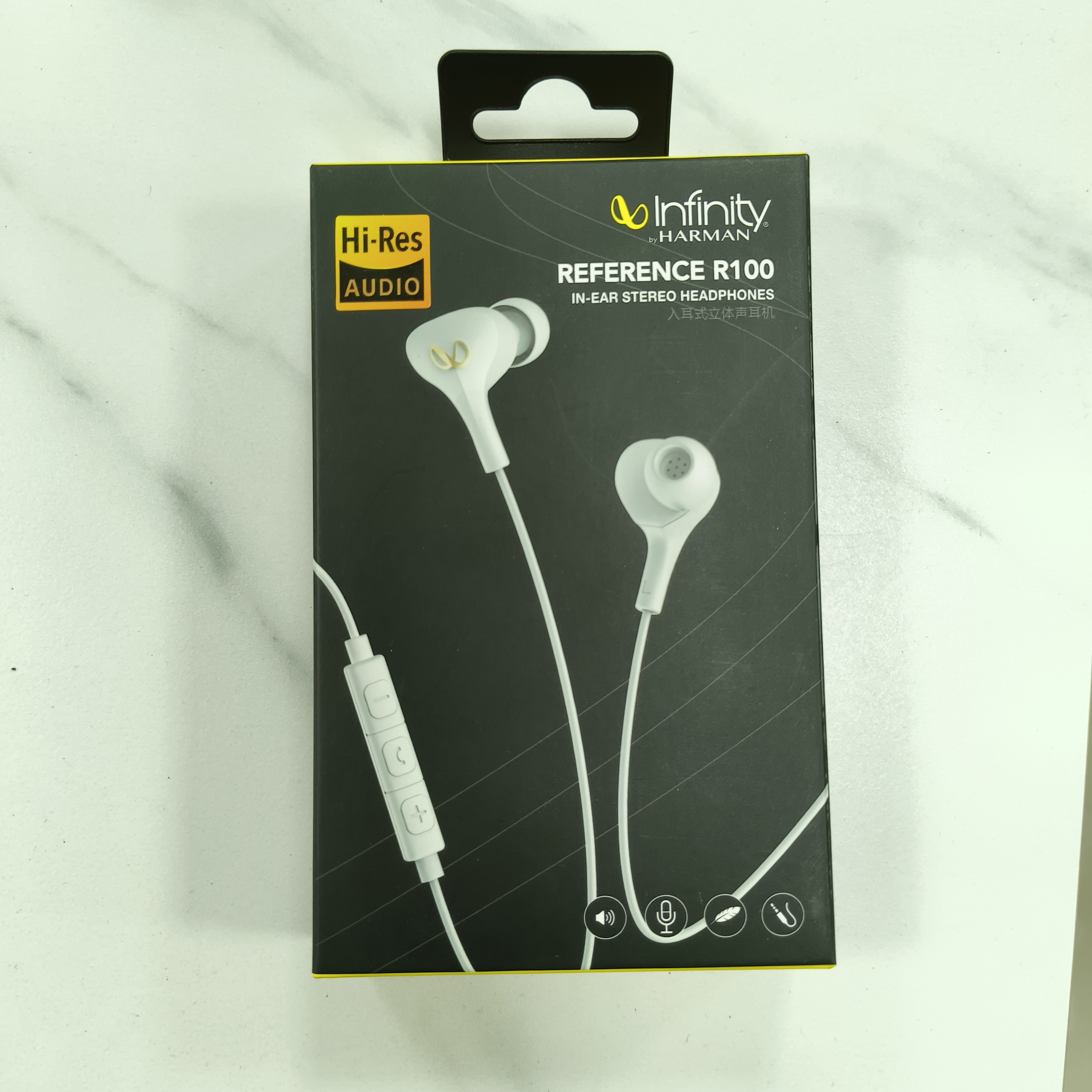 99新 INFINITY/燕飞利仕 燕飞利仕REFECER100入耳式3.5mm耳机