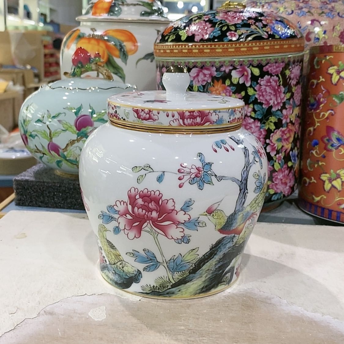 【闪购商品】罐茶叶罐陶瓷茶叶罐