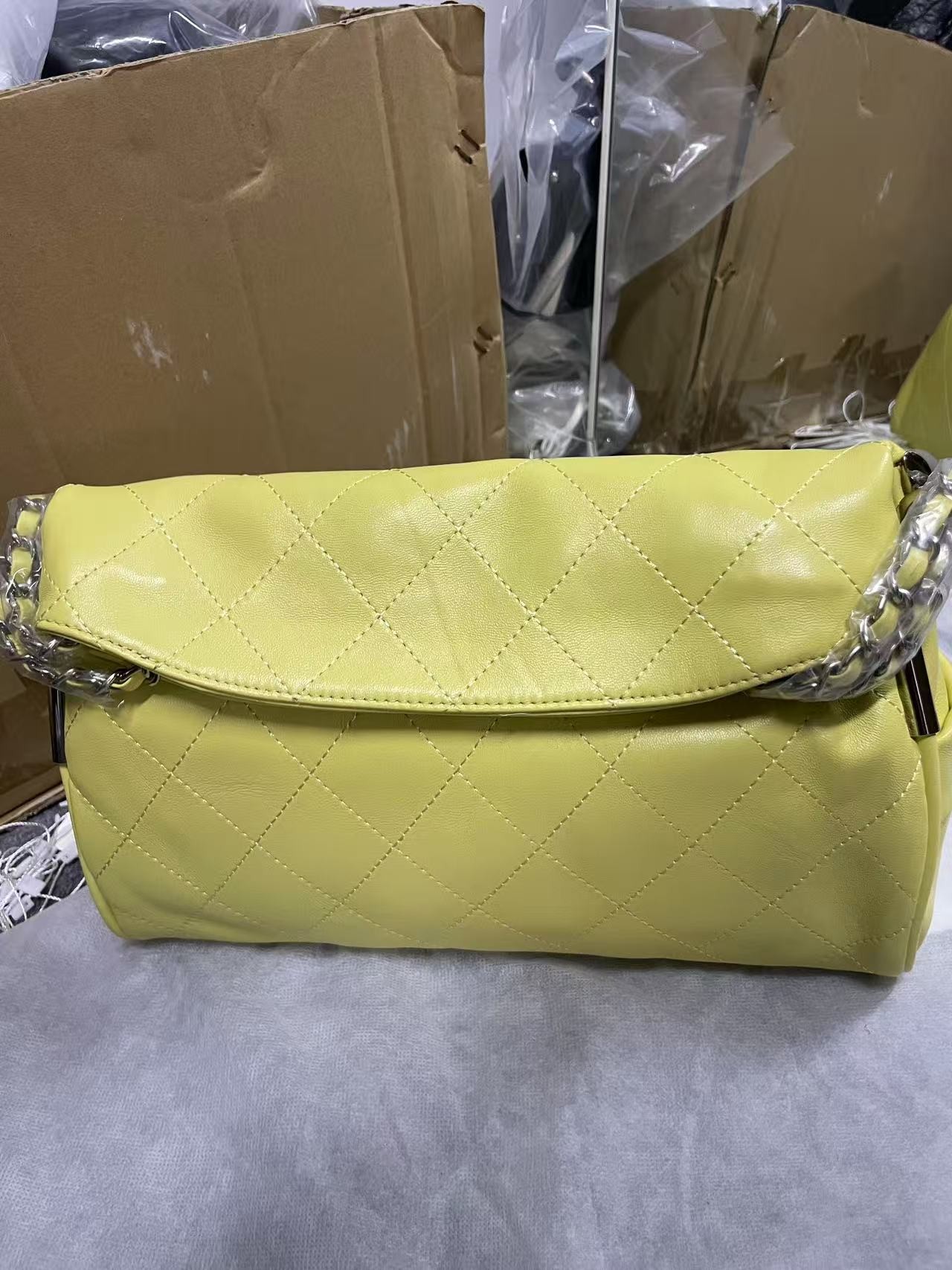 2275黄色【清货微瑕】新款时尚轻奢百搭气质女包