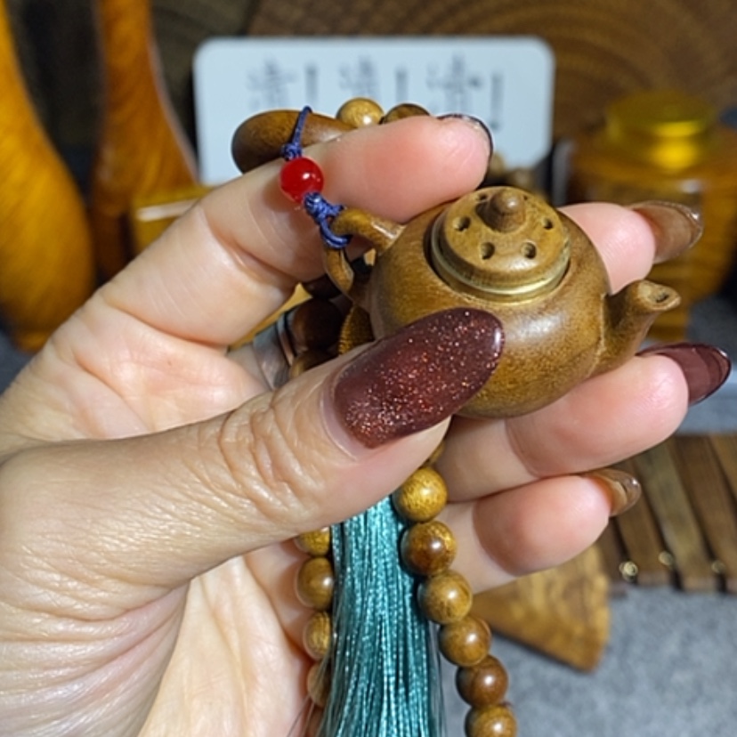 【闪购商品】金丝楠金丝楠木手把件