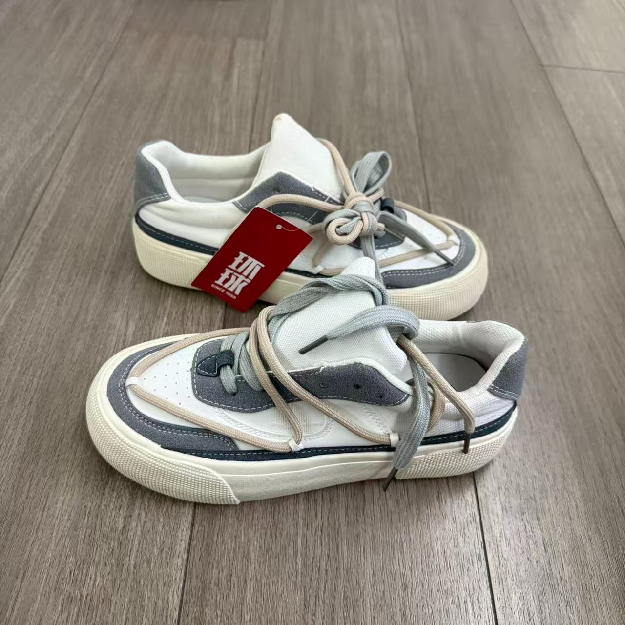 076板鞋男童运动德训鞋女童中大休闲秋季新款潮