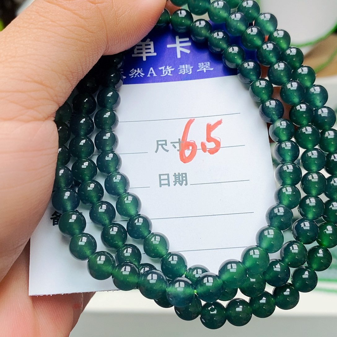 翡翠未镶嵌手链翡翠