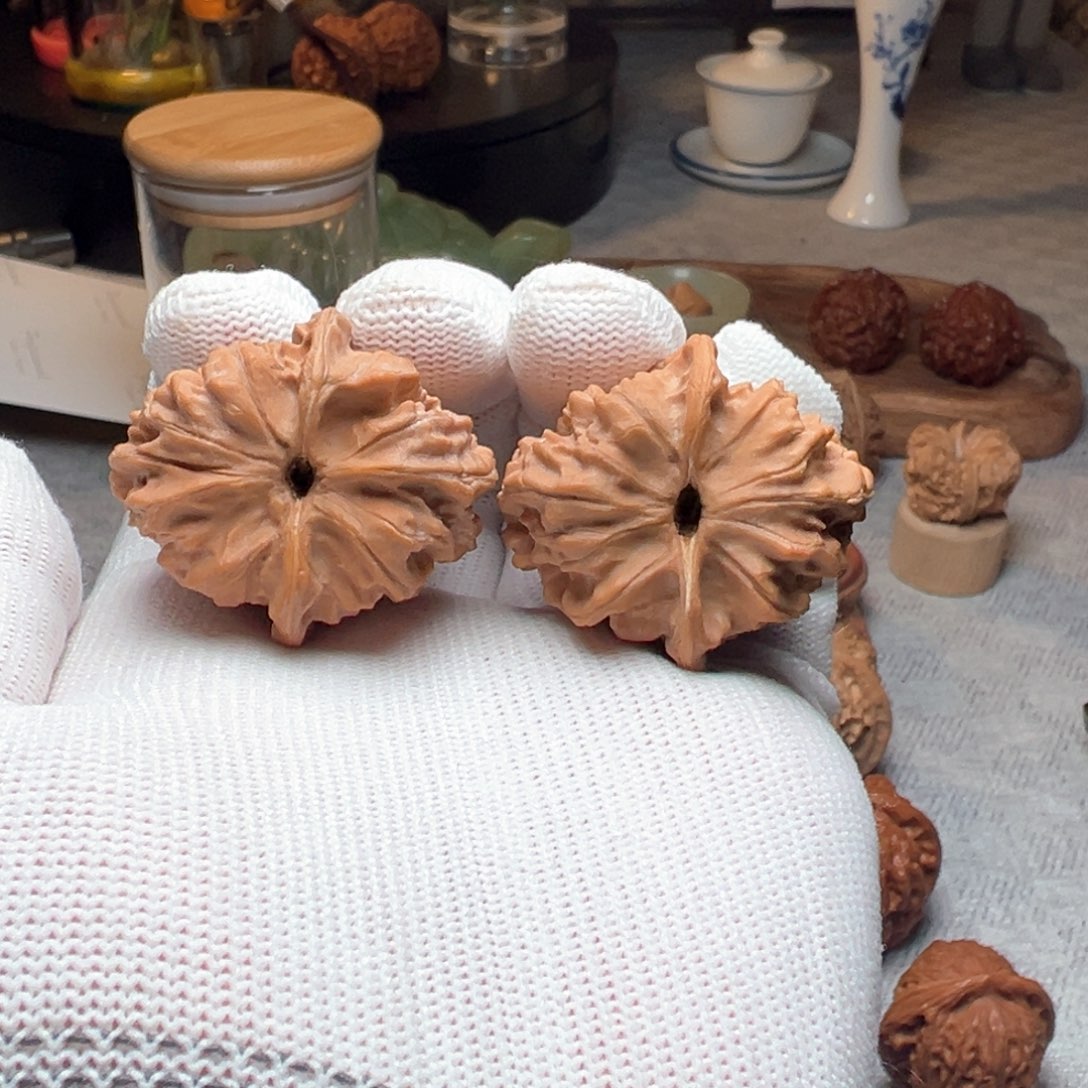 文玩核桃吊坠蓟县红马蹄686