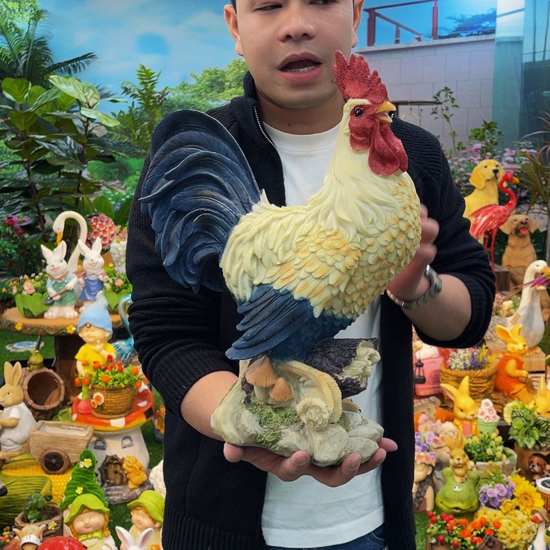 红陶花园庭院摆件