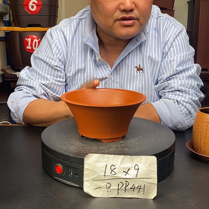 紫砂花盆货号一只PP441