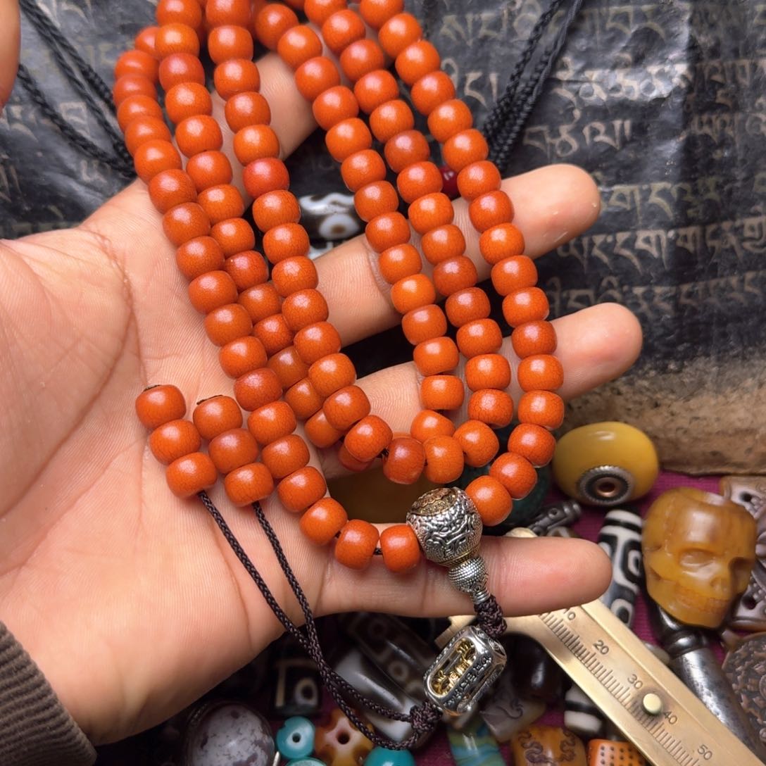 柏香籽/百香籽手串菩提根