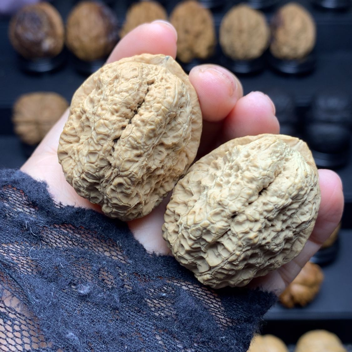 【闪购商品】文玩核桃吊坠蝴蝶开背蟾