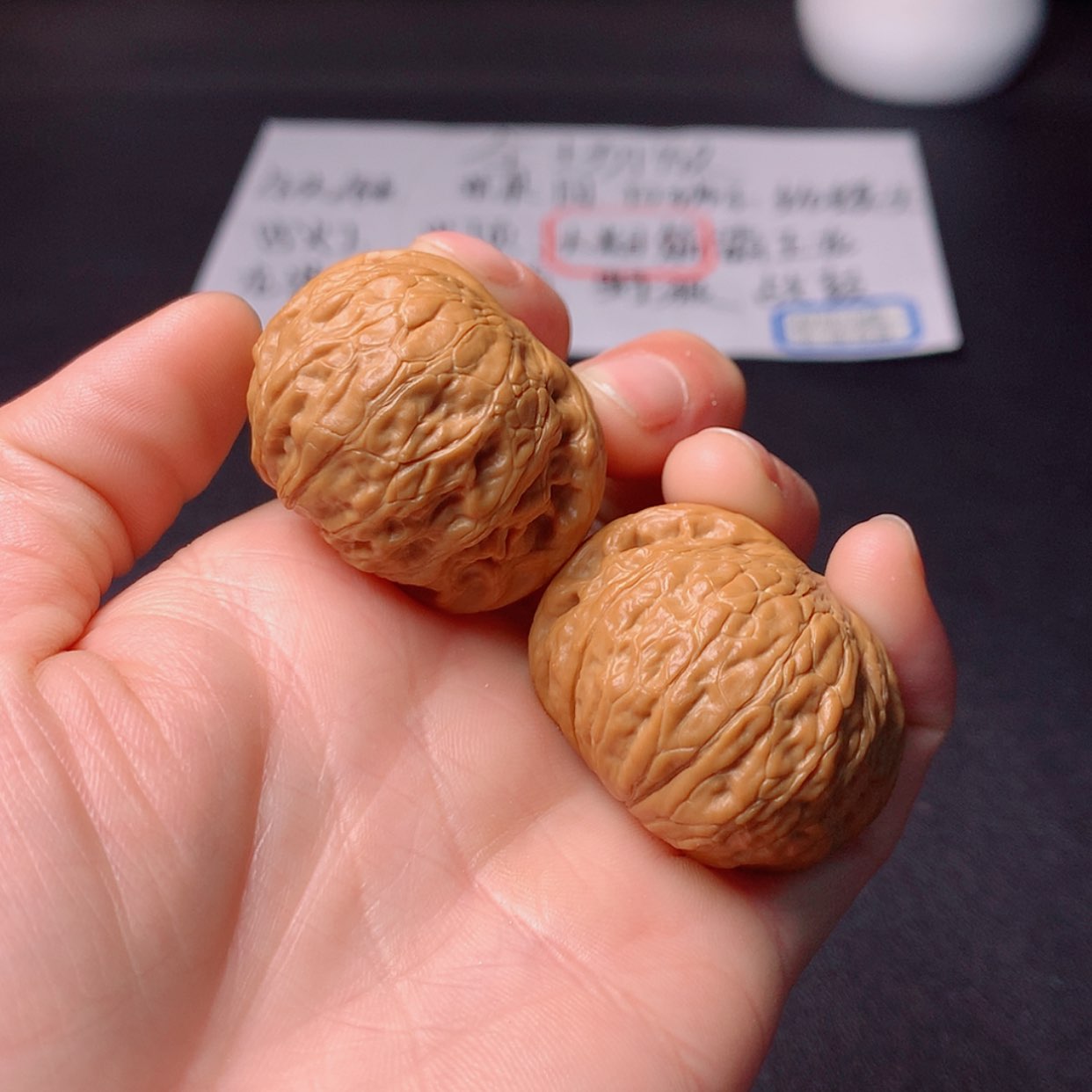 【闪购商品】文玩核桃把件铁锤39微修