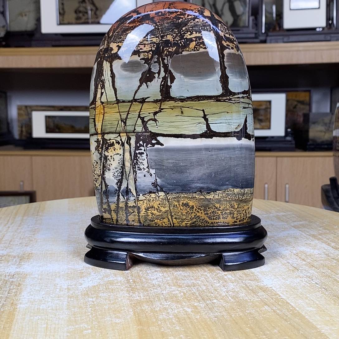 昌化石印石手****0广西国画石摆件