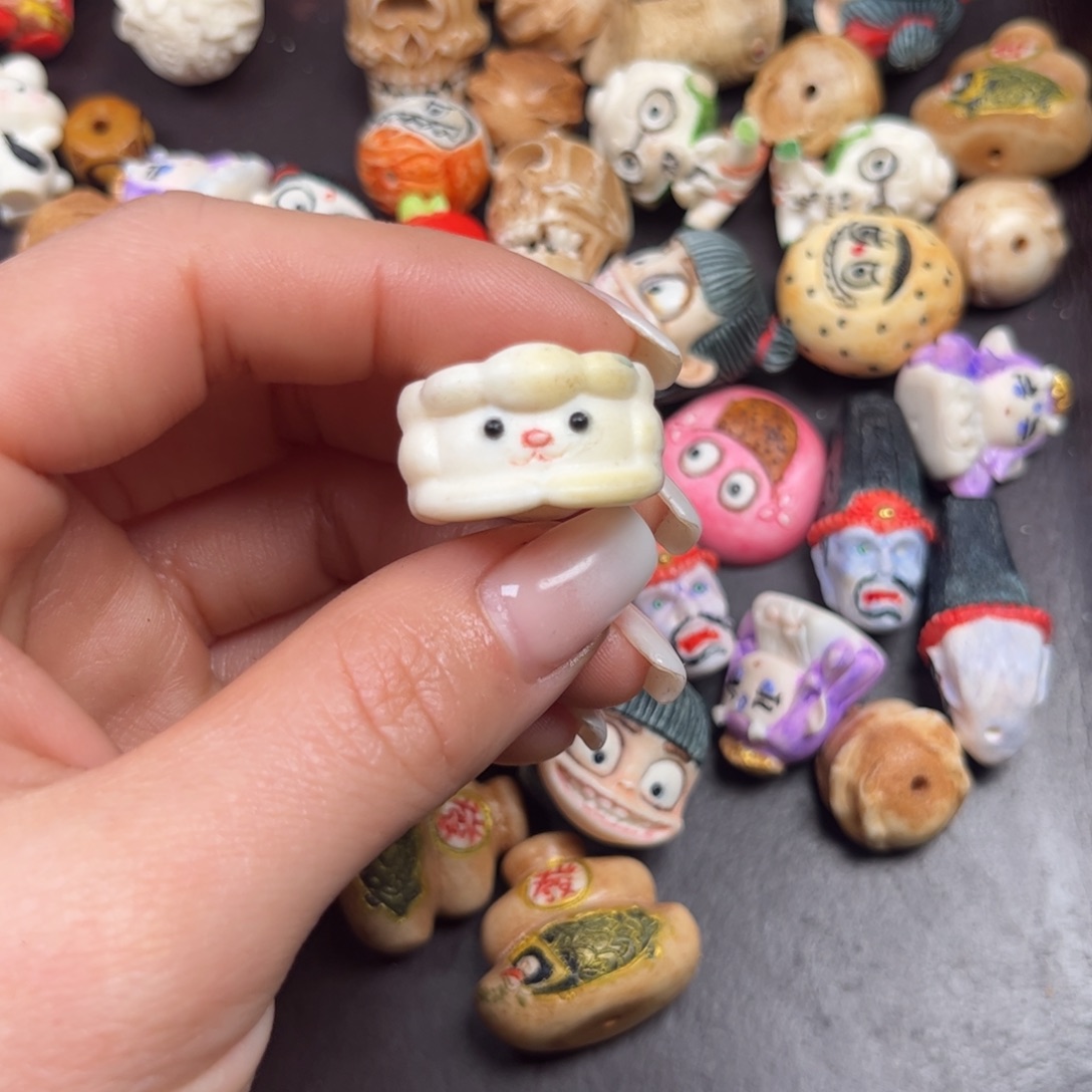 懒***杨驼骨手串/手链编号107