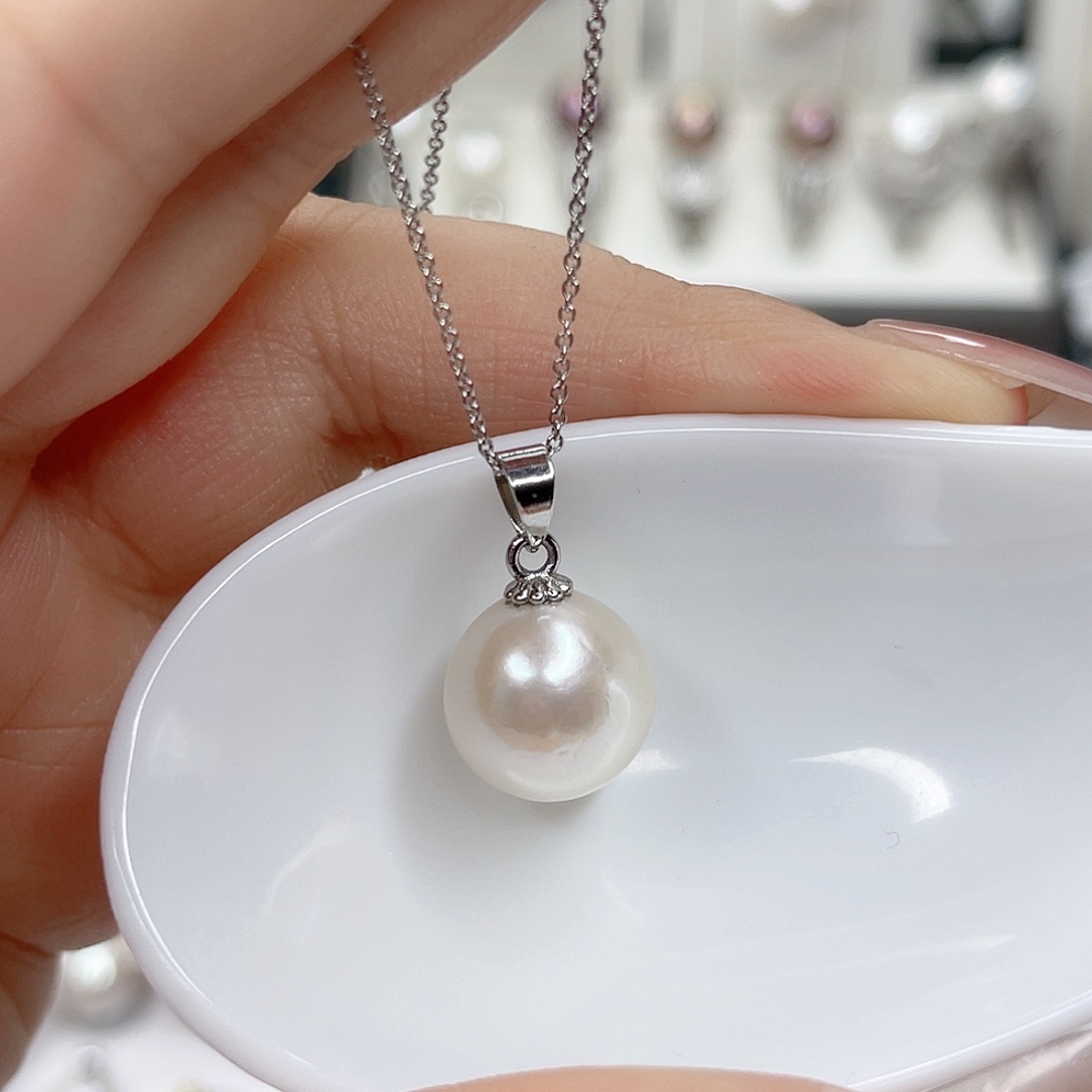 淡水珍珠合金吊坠(赠链)