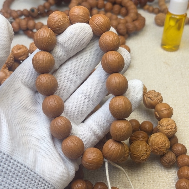 手串猴头核桃光头强手串16+