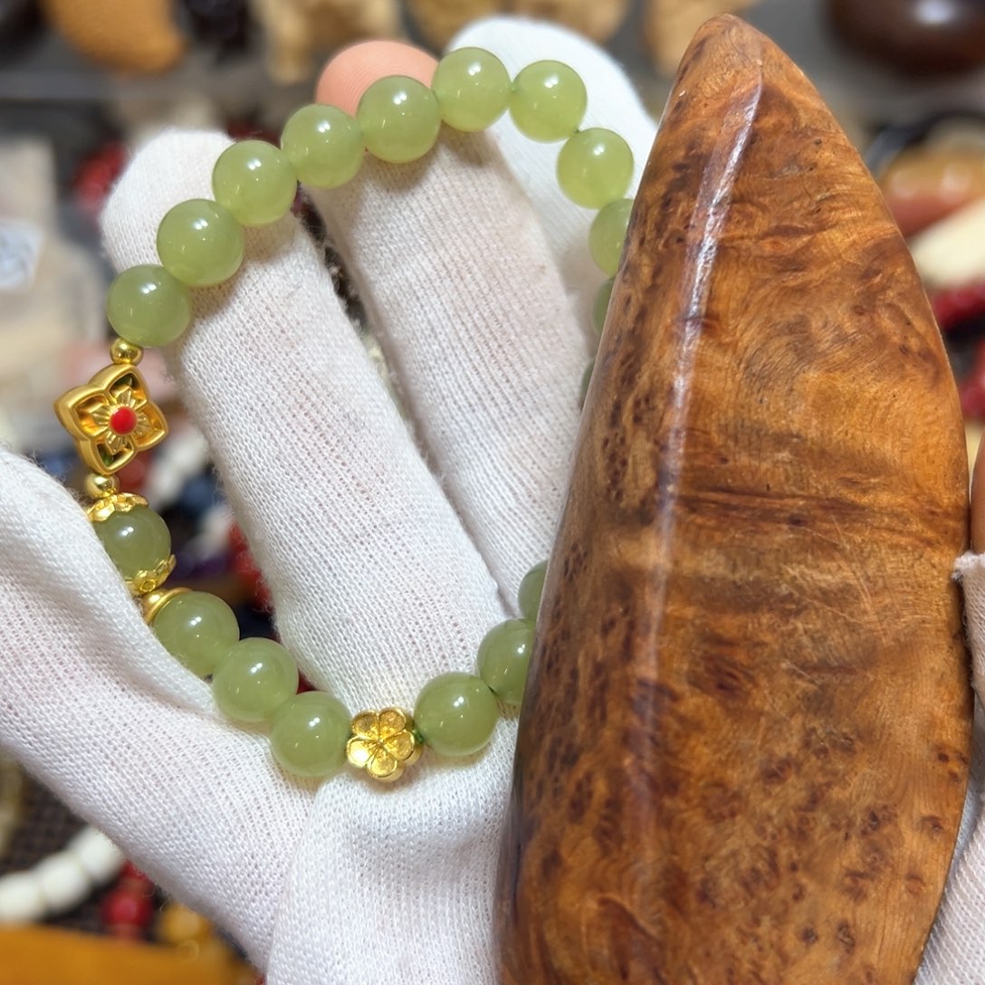 【闪购商品】非洲檀香无事牌08单圈手串