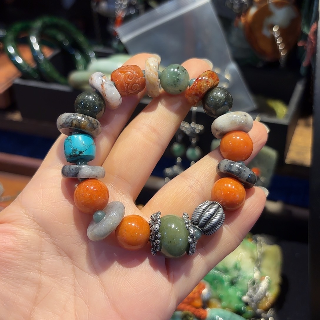 未镶嵌手链翡翠原创