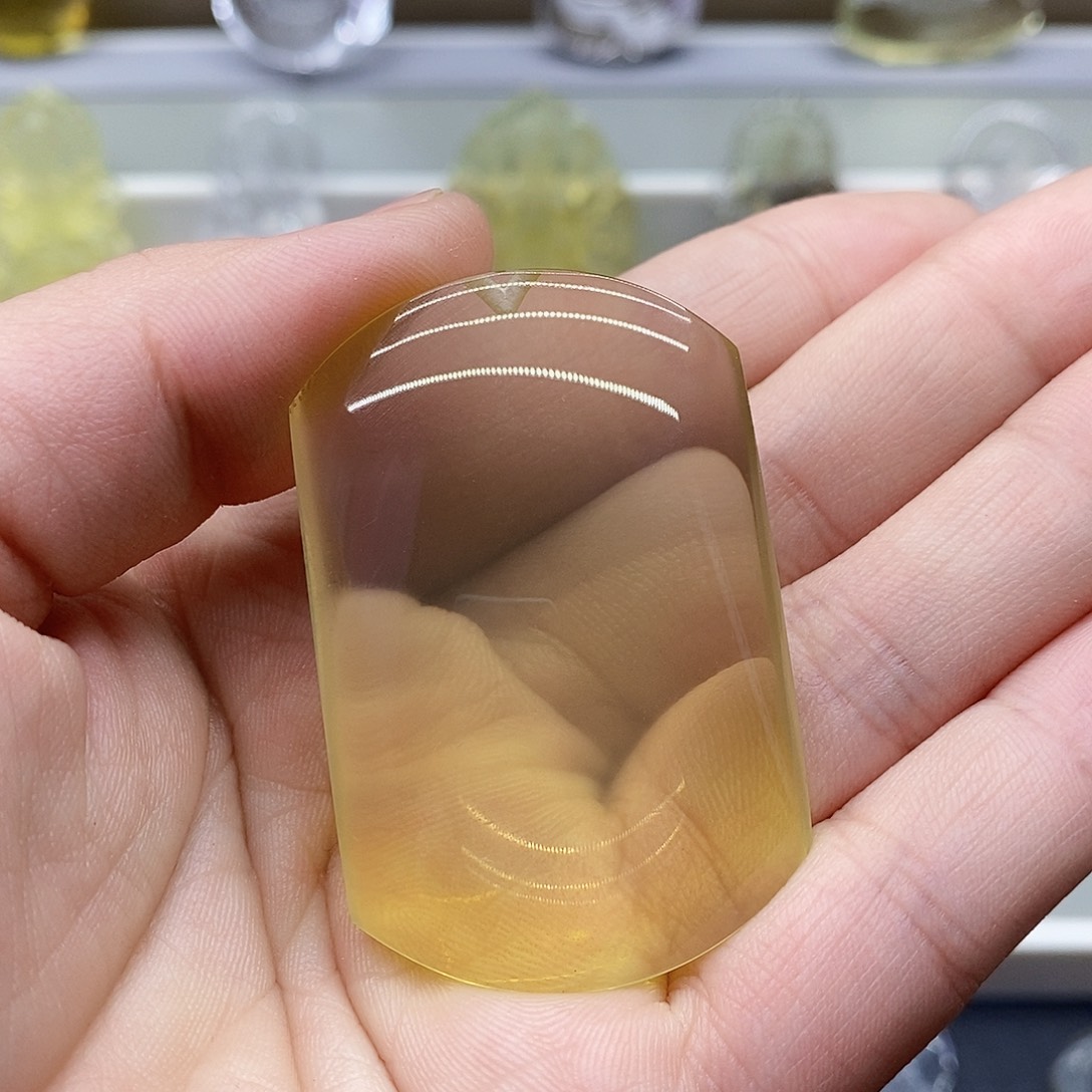 水晶颈饰未镶嵌吊坠