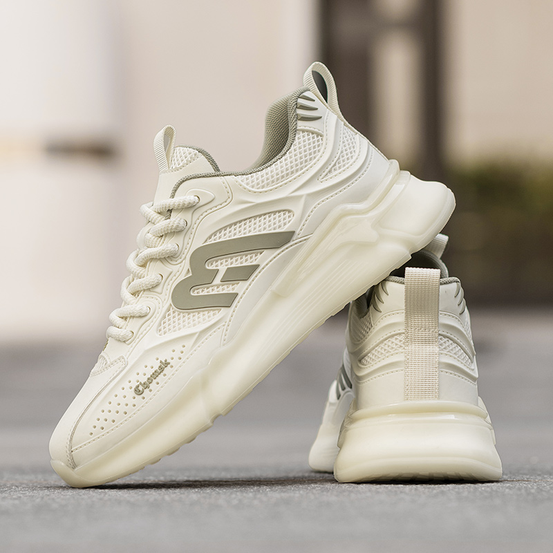 夏季透气时尚休闲男男士百搭潮流潮鞋跑步网面鞋