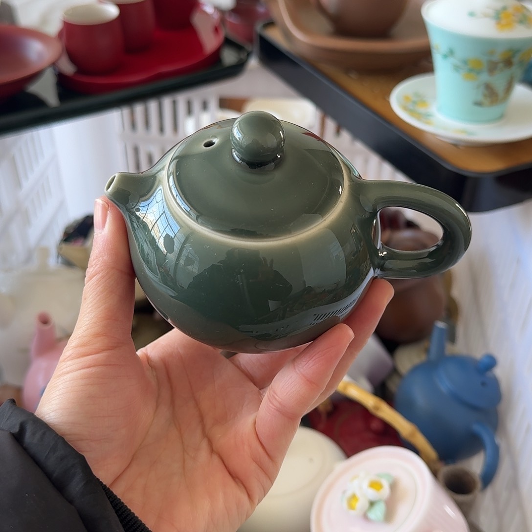 微瑕陶瓷茶具茶具茶杯茶壶