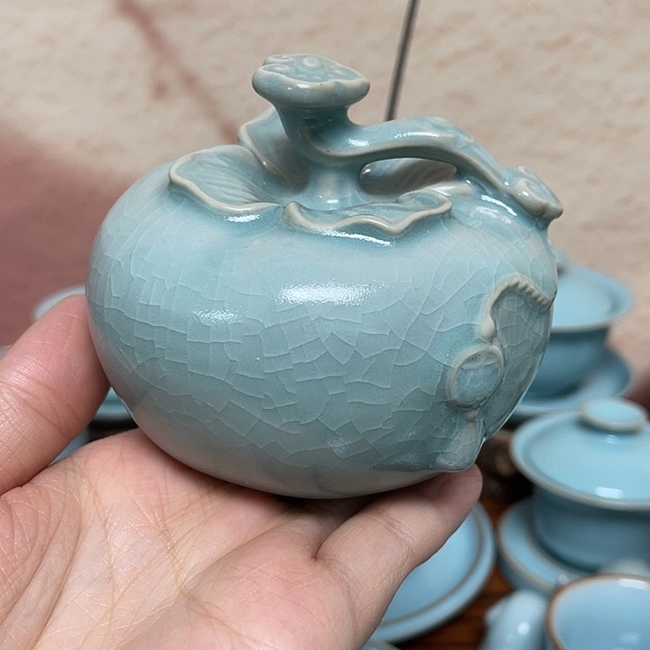 杯子仿古事事如意微瑕