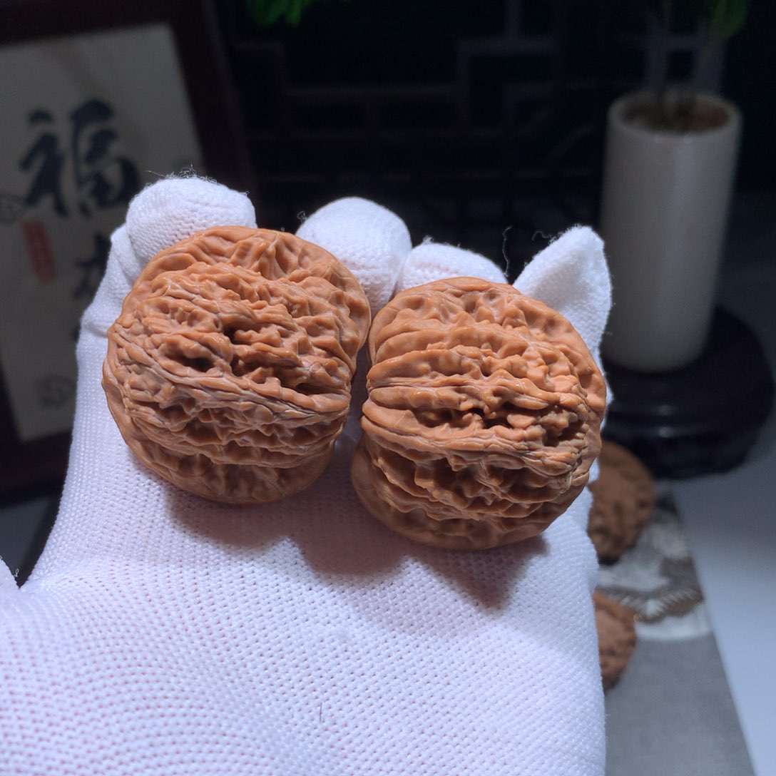 文玩核桃把件四座楼513782