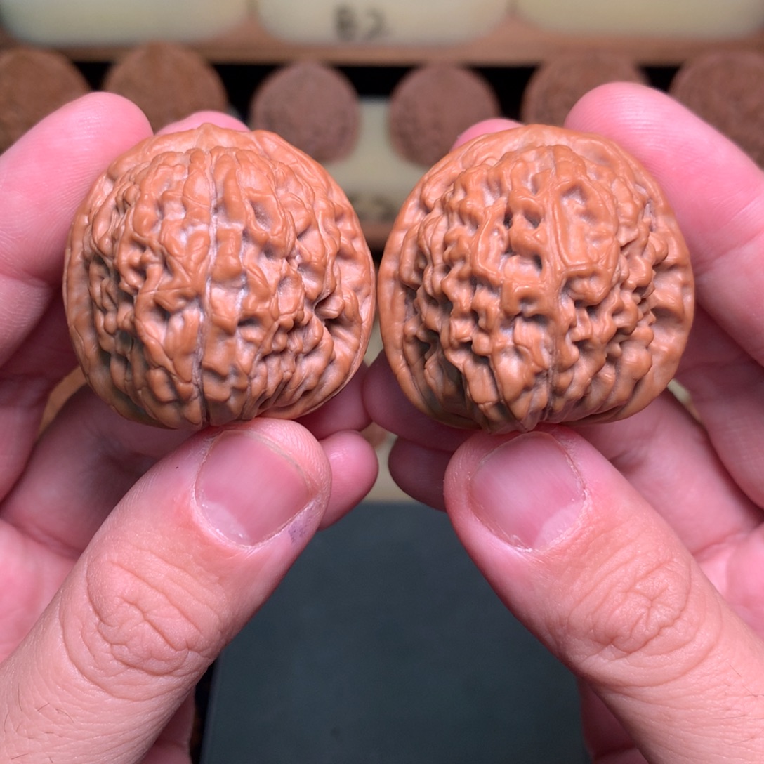 ****文玩核桃吊坠39邯郸原树莲花虎全品45g