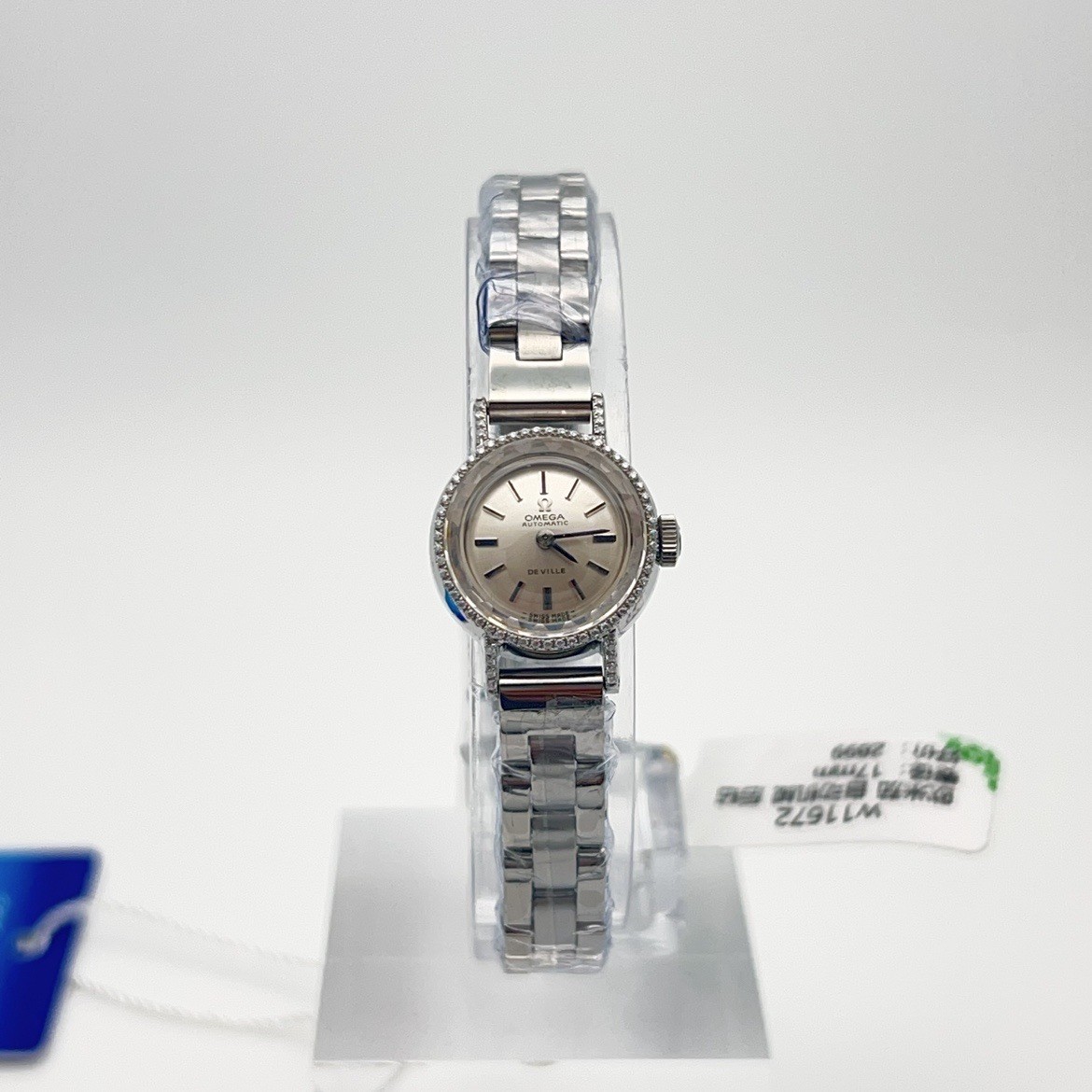 95新 Omega/欧米茄 自动机械表后钻17mm/公价32999/w11672