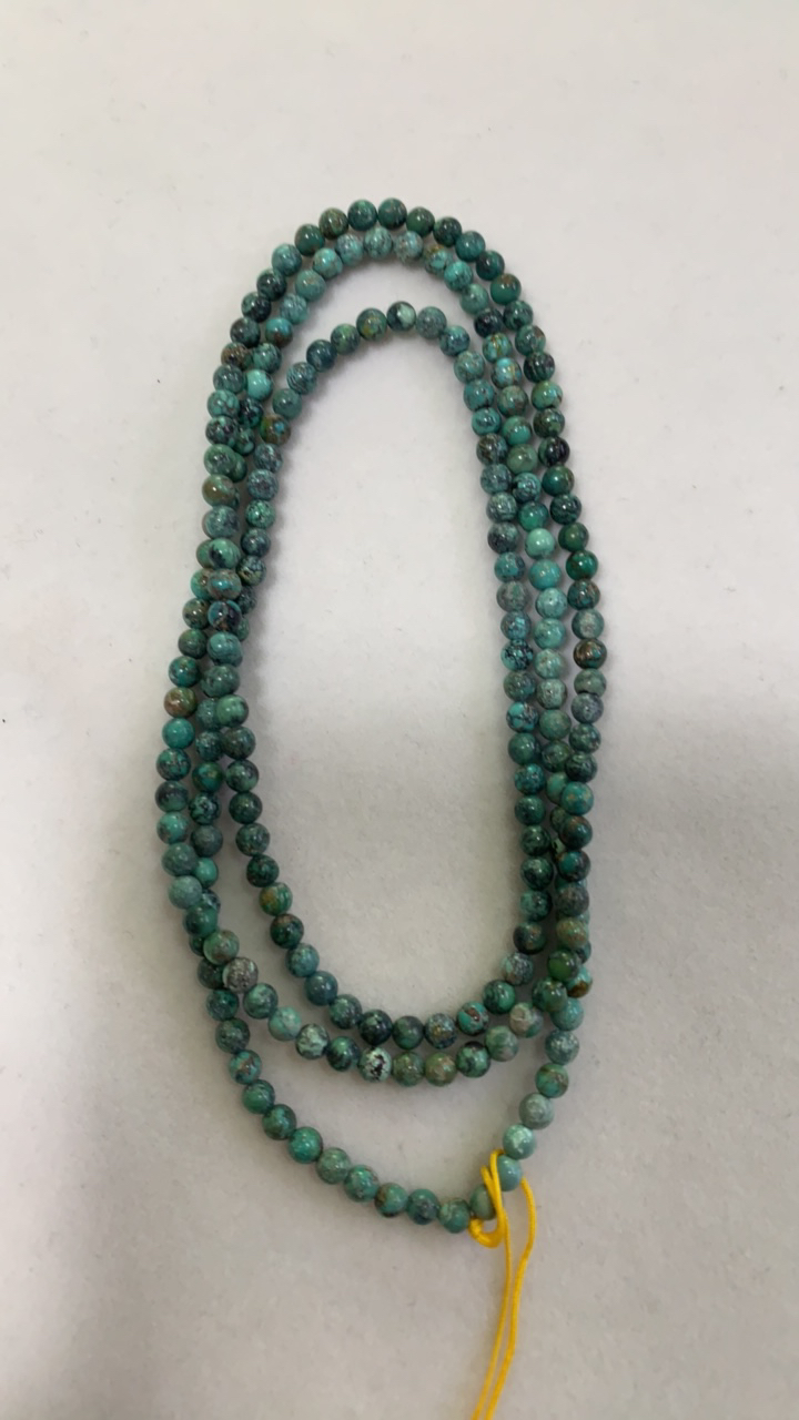 天然原矿绿松石多圈