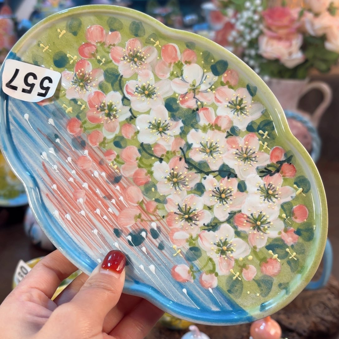 景德镇手绘高温釉下彩陶瓷茶具