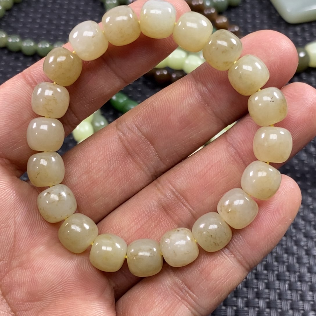 和田玉手链未镶嵌