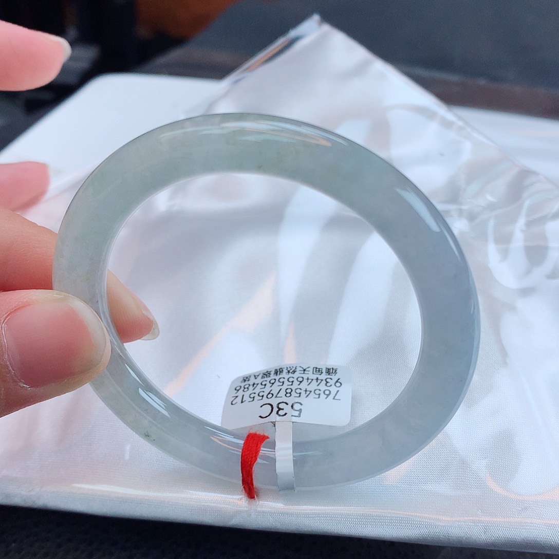 翡翠手镯未镶嵌天然缅甸翡翠A货手镯