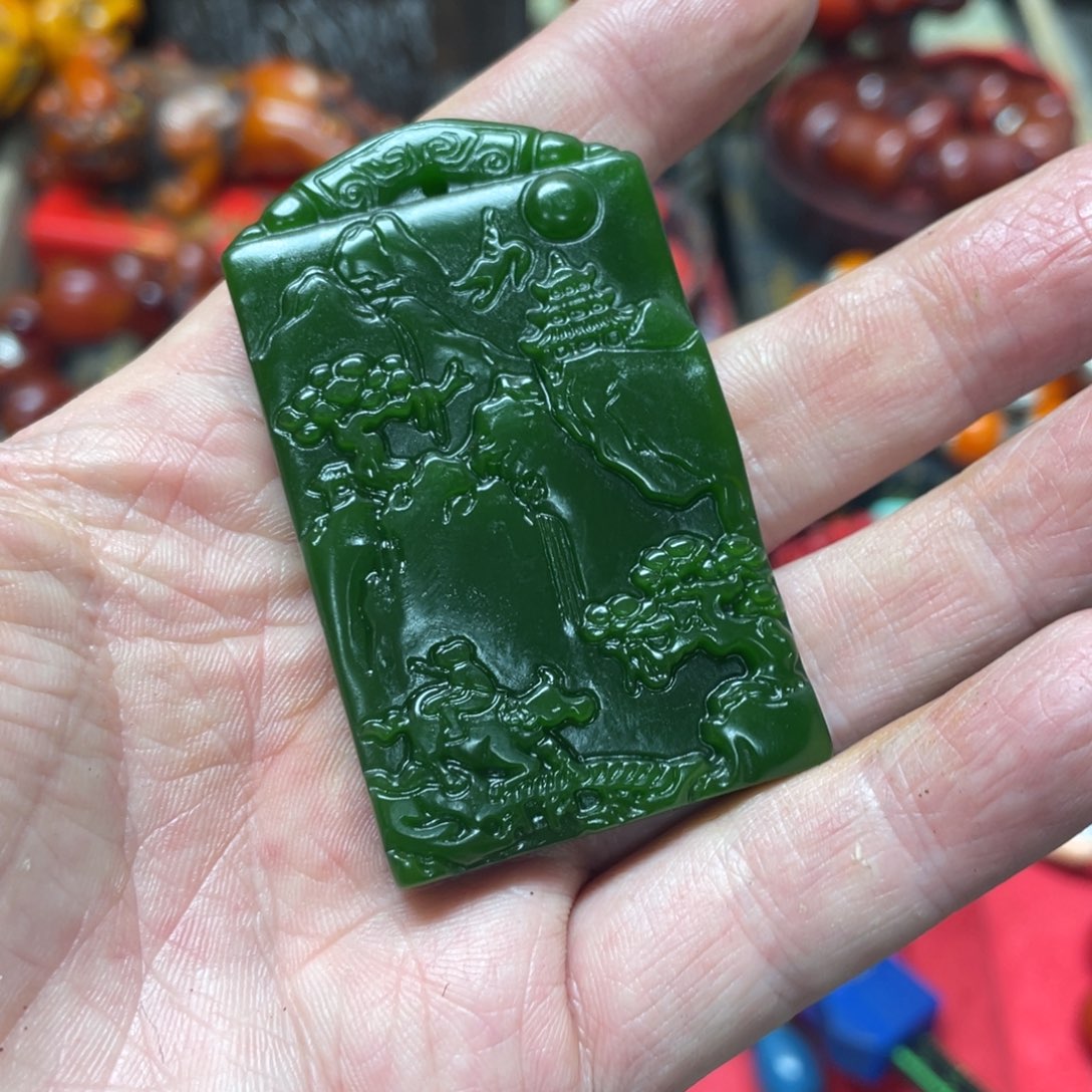 和田玉（碧玉）1未镶嵌