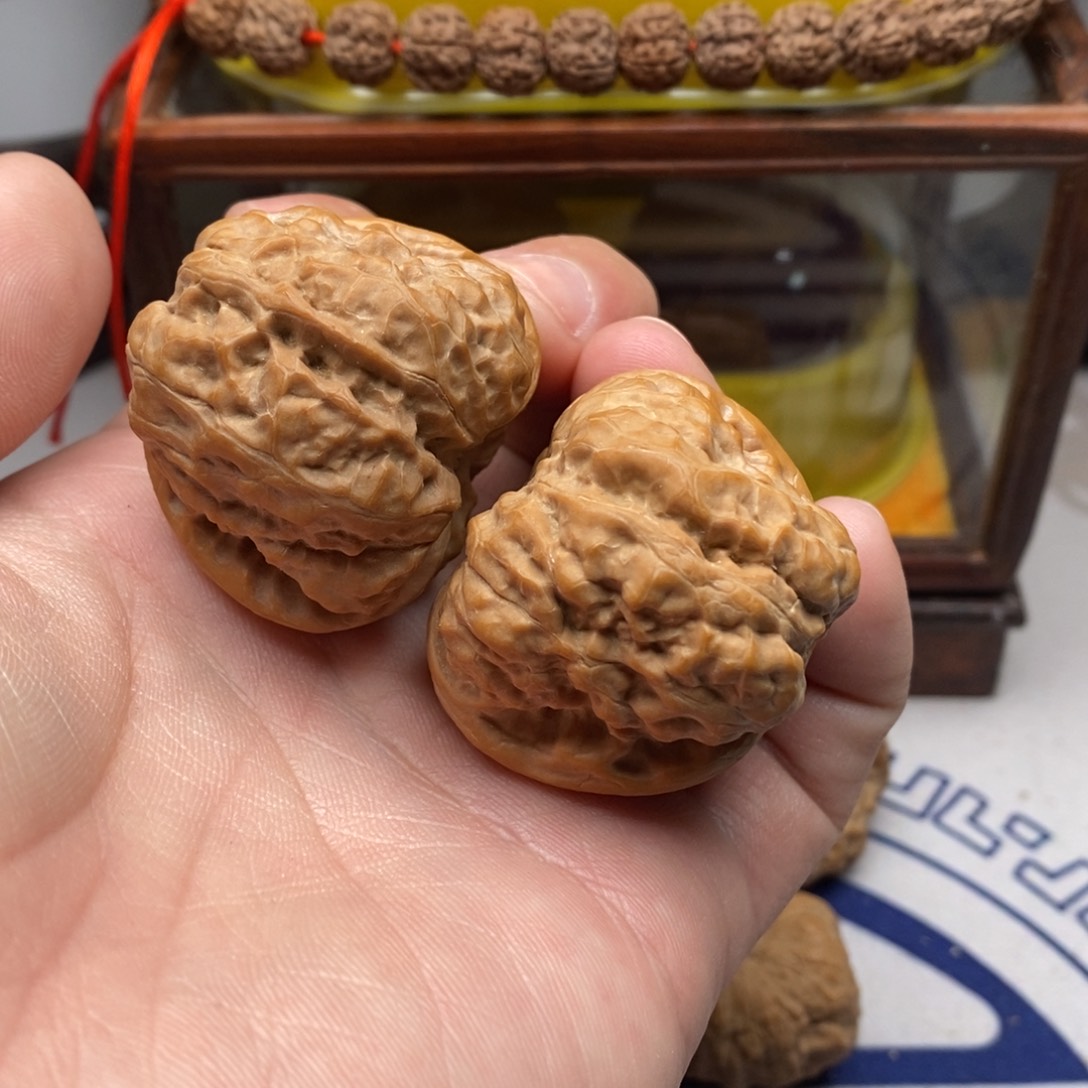 核桃把件缘***定四零蛤蟆头