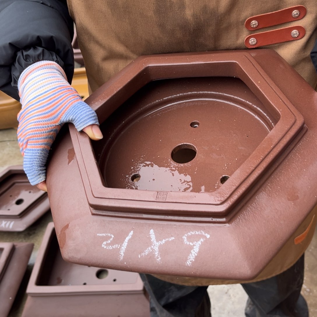 紫砂花盆盆景艺术