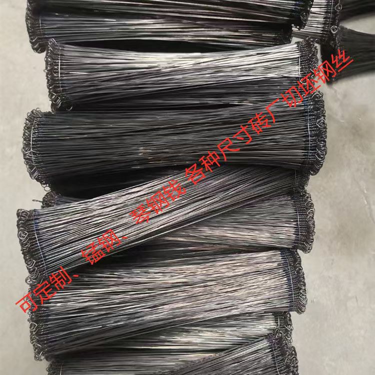 锰钢线琴钢线淬火1.01.21.5 切坯钢丝耐磨拉力大精品绞扣砖机配件