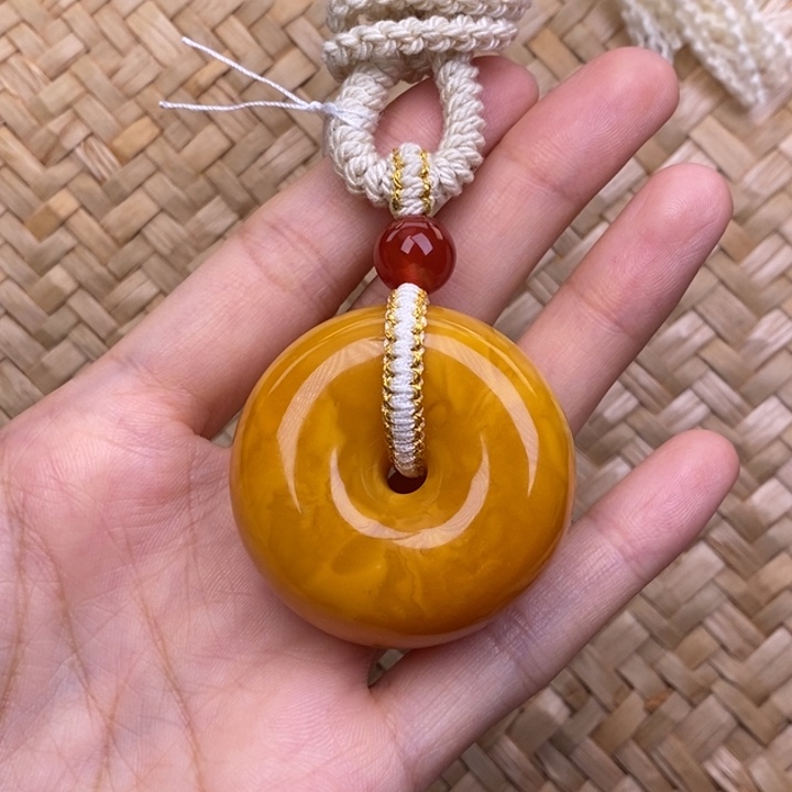 琥珀未镶嵌裸石蜜蜡M