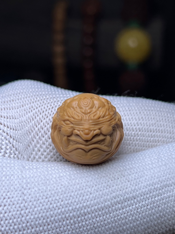 18左右界狱盲僧猴头核桃（全品有正常封口线）