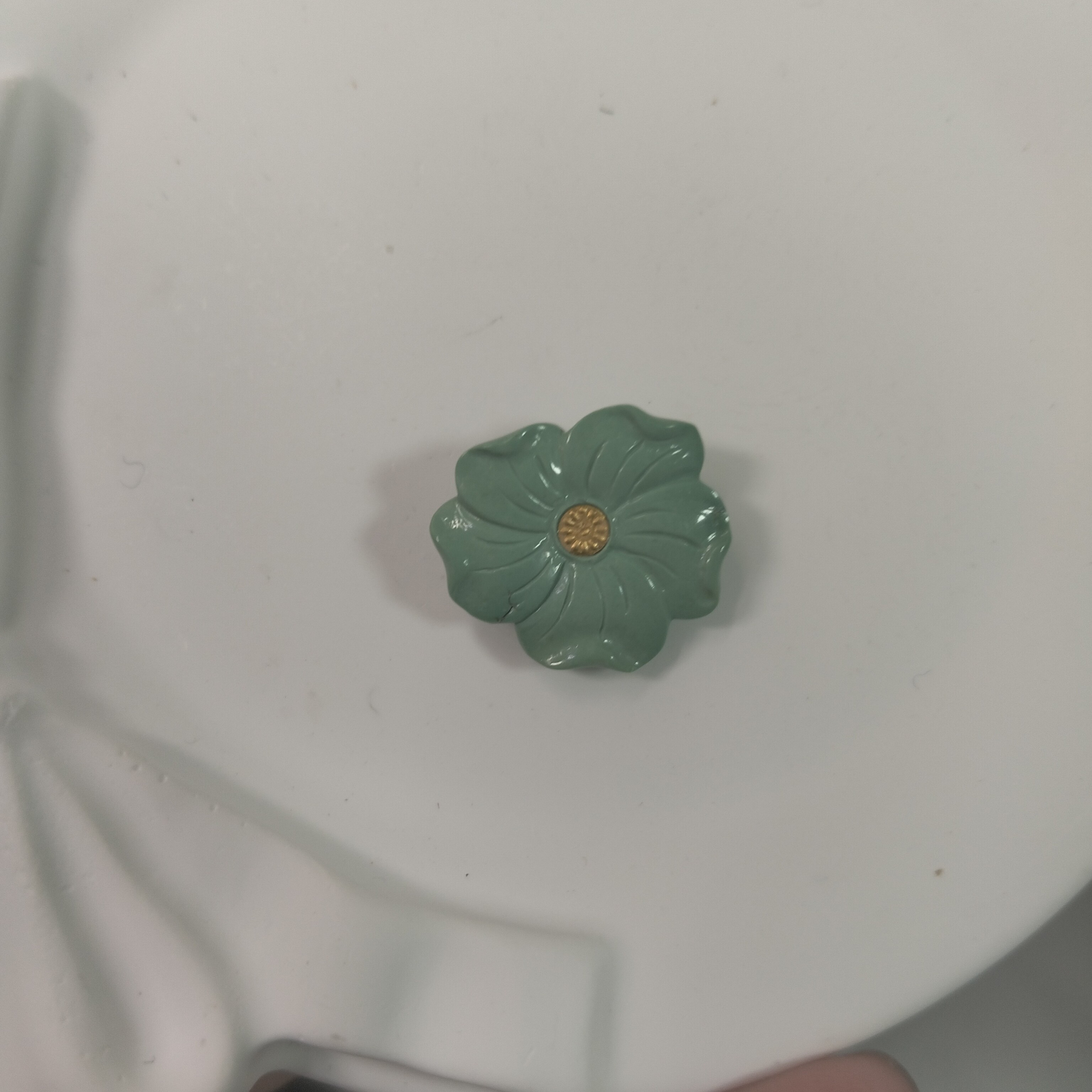 绿松石精雕花朵，十堰矿区发货