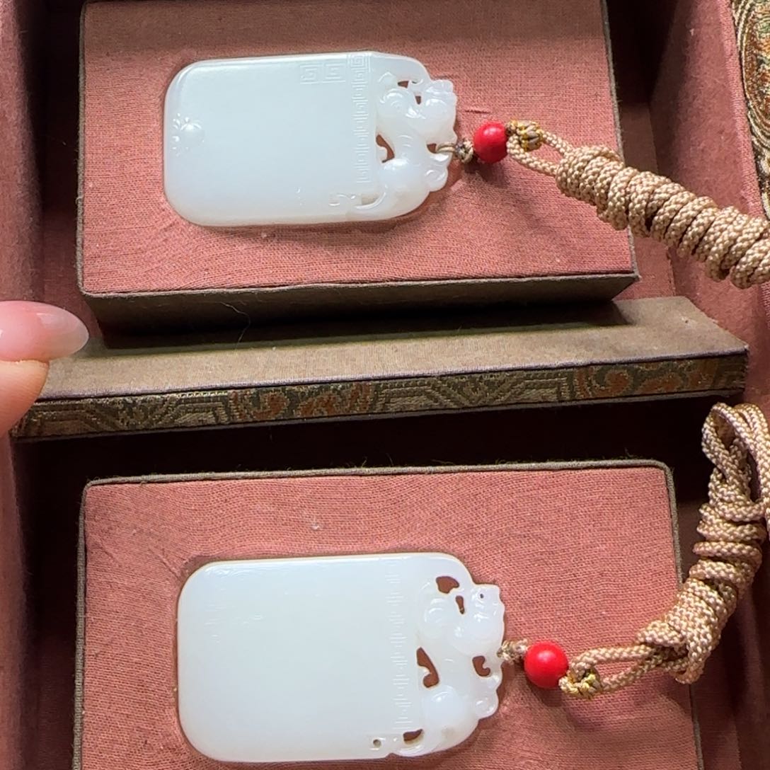 和田玉挂件未镶嵌