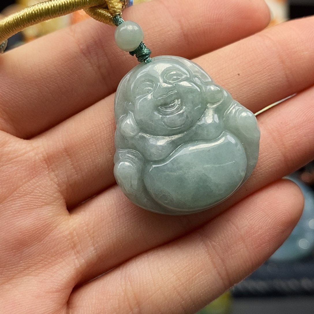 翡翠颈饰未镶嵌翡翠A货一物一证