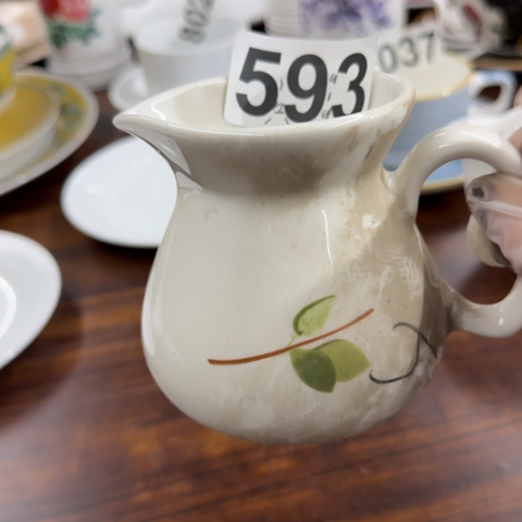 泥塑磁州窑出口尾货公道杯