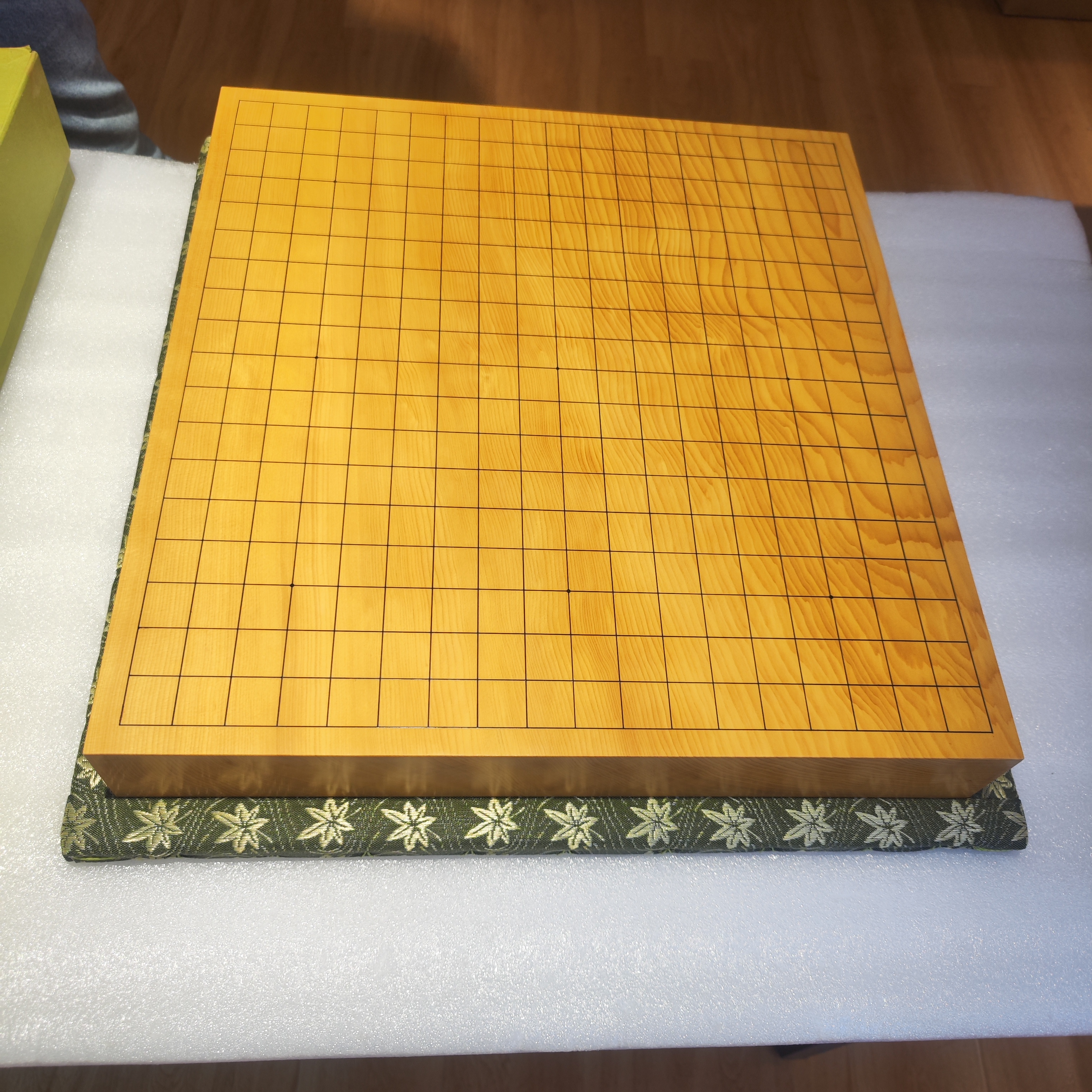 no21本榧独木盘松川高士作5.8厘米厚围棋棋盘