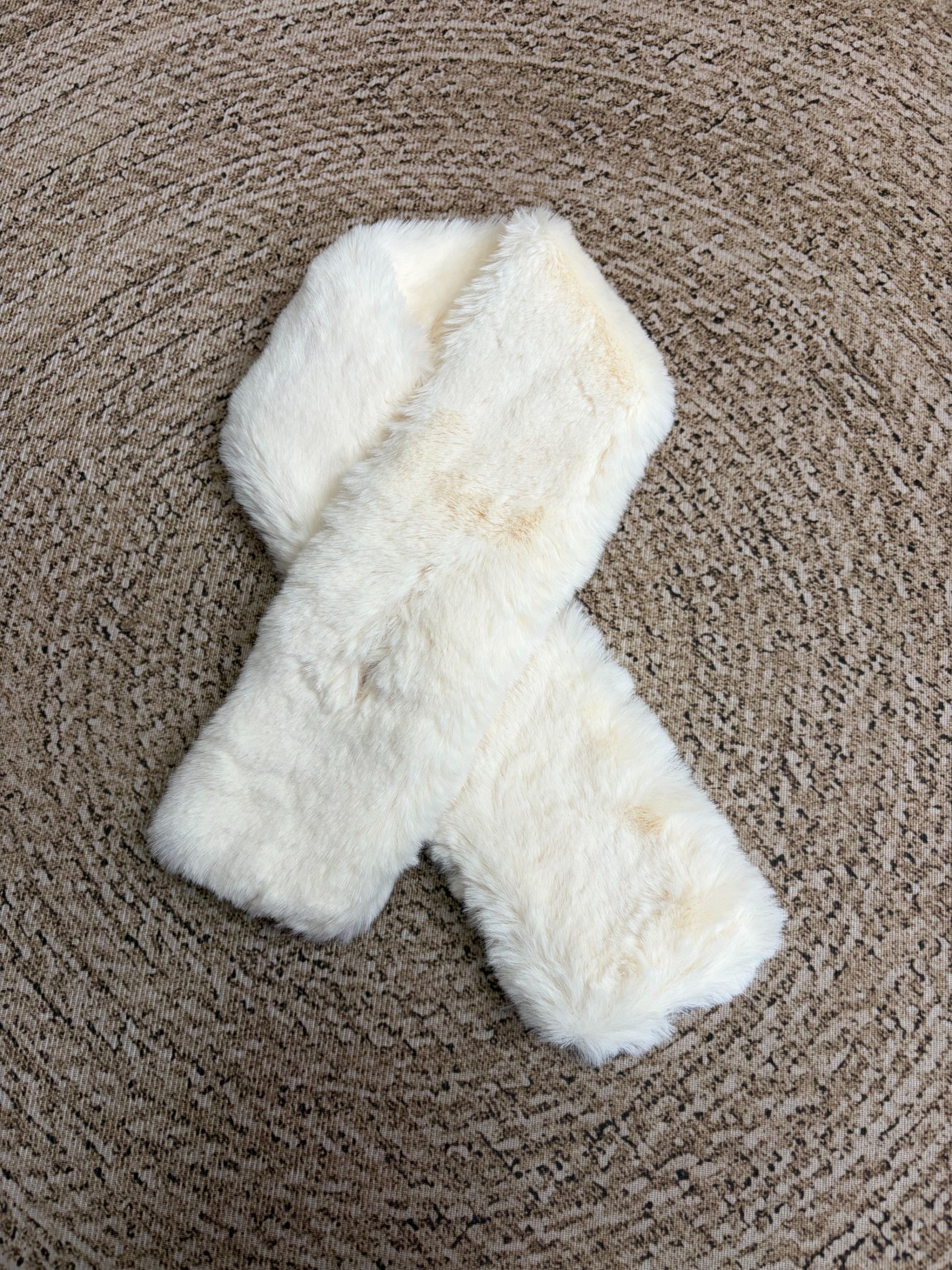 【甜瓜推荐款】仿兔毛围巾 WW04