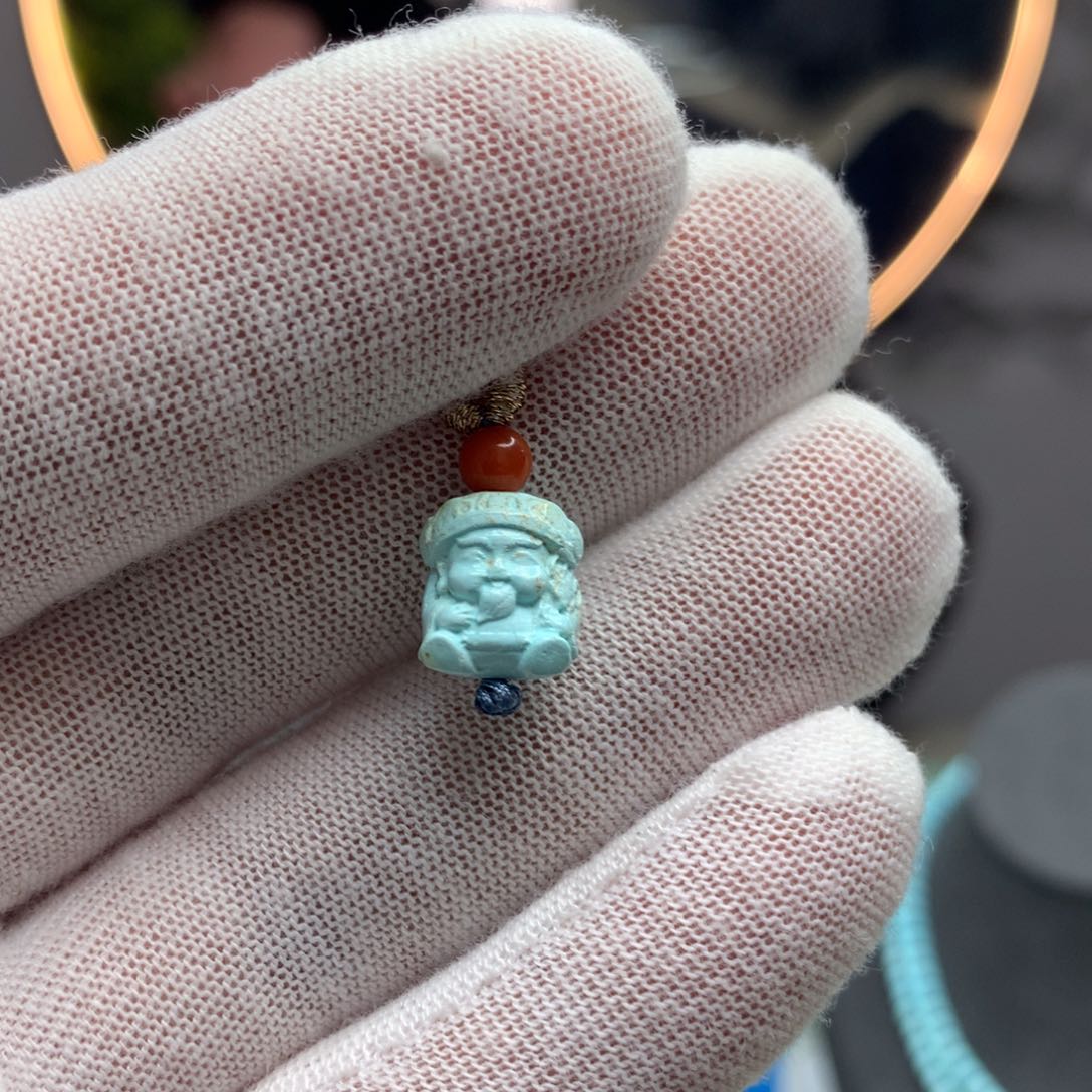 绿松石挂件未镶嵌