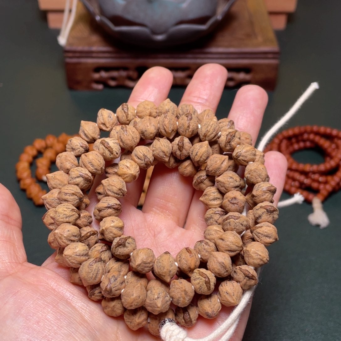 柏香籽/百香籽吊坠红牙巨无霸长串