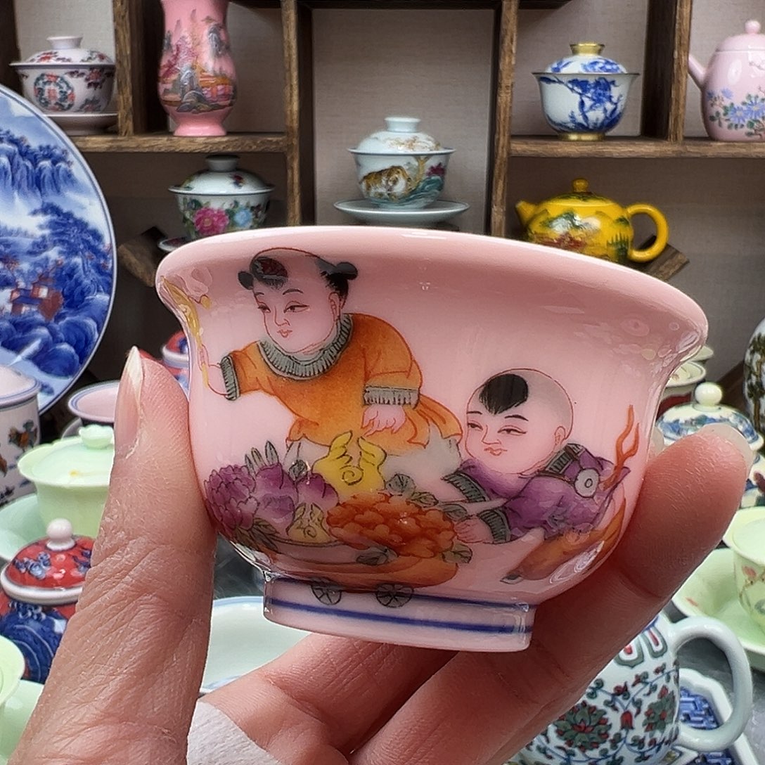 陶瓷摆件景德镇陶瓷567老厂瓷101