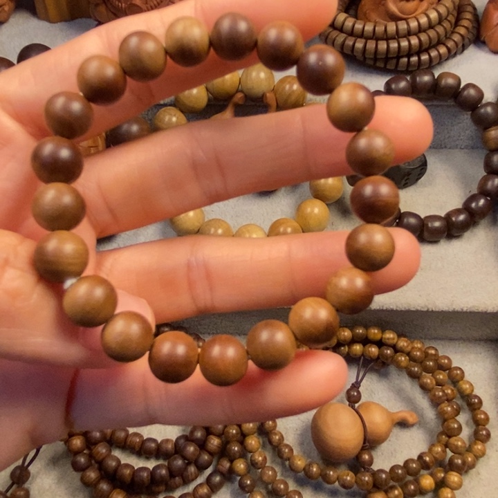 旺***手串/手链檀香木老山檀奶香味0.8